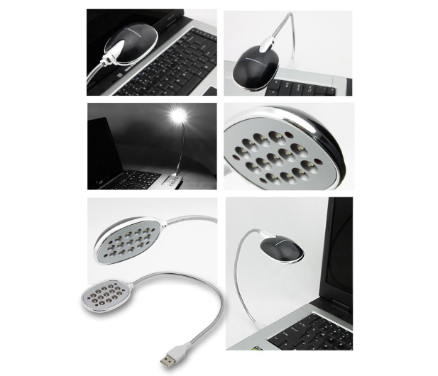 Esperanza Lampka USB 13x LED (13 diod) elastyczna - 104926 - zdjęcie 3